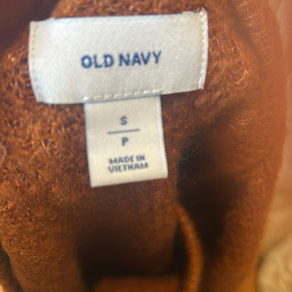 Old Navy Knit Sweater Camel Sz Small - Picture 4 of 5